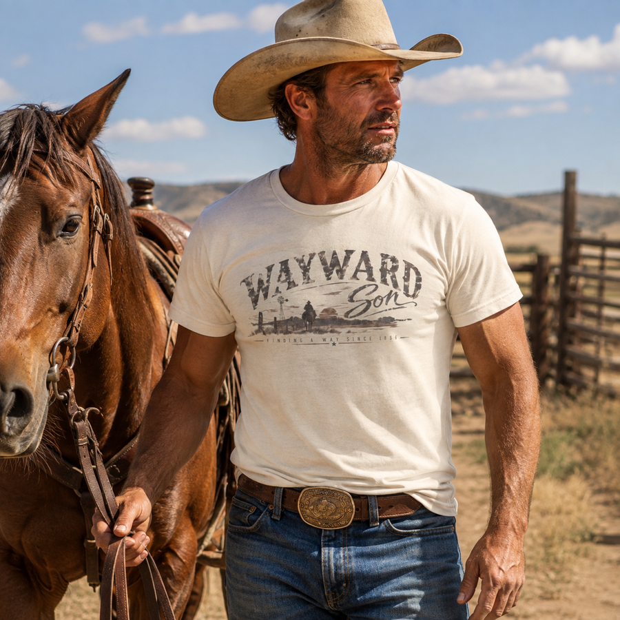Wayward Son T-Shirt — Vintage Desert Road Graphic Tee - No Safe Tee's