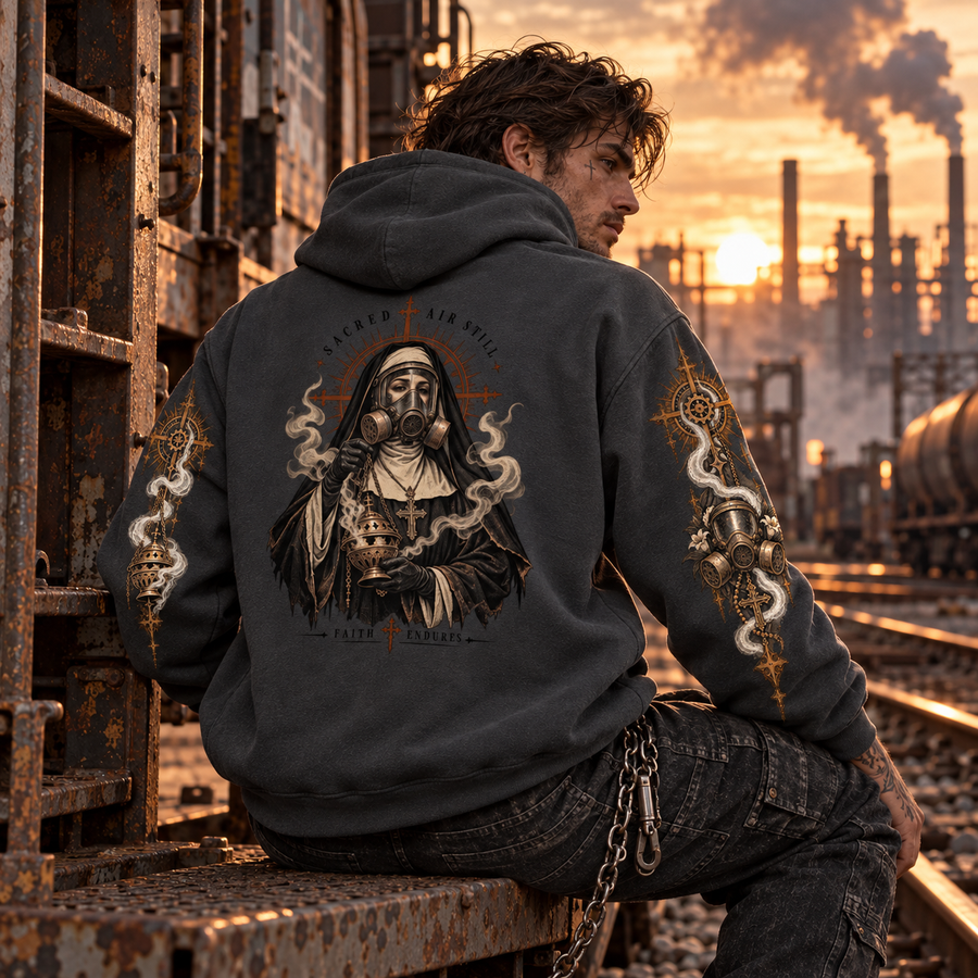 Odd Gear - Sacred Air - Essential Heavyweight Hoodie