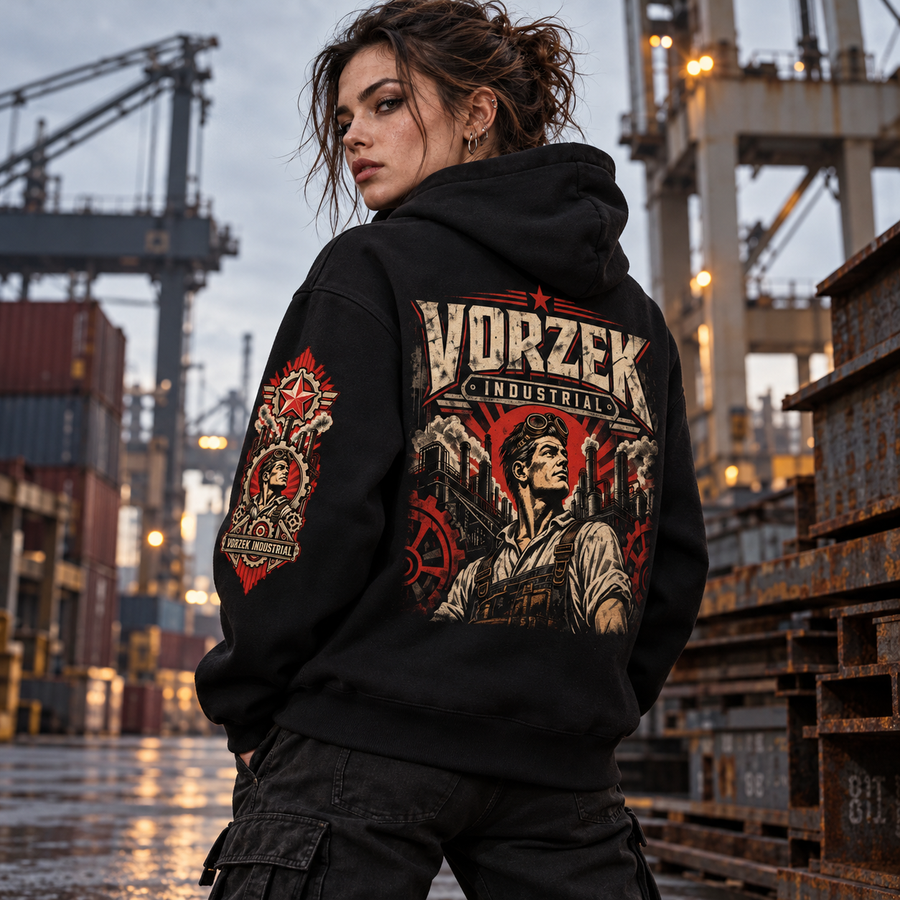 Odd Gear - Vorzek Industrial - Essential Heavyweight Hoodie