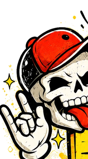 Biker mascot