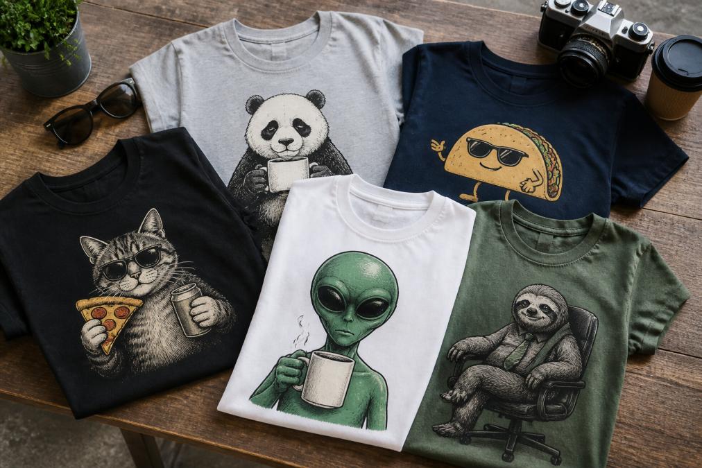 Best Funny Graphic Tees for Men: 2026 Picks