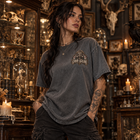 Odd Gear - Undead Bride - Unisex Vintage Wash Boxy T-Shirt – view 2