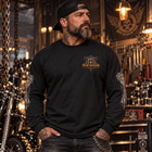 Odd Gear - Iron Requiem - Biker Oversized Unisex Long Sleeve T-Shirt – view 5