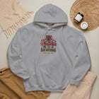 Mistletoe & Bad Decisions Hoodie – Funny Christmas Holiday Sweatshirt – view 7