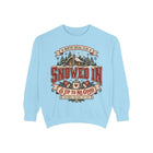 Snowed In & Up to No Good - Cabin Winter Crewneck Sweatshirt – view 7