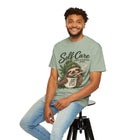 Self Care Sloth T-Shirt — "Self Care Looks Different Here" Relaxation Graphic Tee – view 17