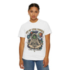 Out Of This World Astronaut T‑Shirt — Retro Space Cannabis Graphic Tee – view 2