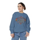 AUTUMN ATHLETIC CLUB BOLD 4 Sweatshirt — Vintage Fall Leaves Crewneck – view 7