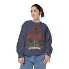 Mistletoe & Bad Decisions Sweatshirt — Funny Christmas Holiday Pullover – view 13