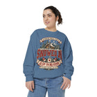 Snowed In & Up to No Good - Cabin Winter Crewneck Sweatshirt – view 21