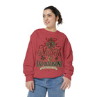 Mistletoe & Bad Decisions Sweatshirt — Funny Christmas Holiday Pullover – view 12
