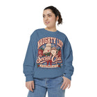 Naughty List Social Club Sweatshirt — Cozy Holiday Graphic Pullover – view 3