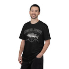 Lunker Junkie Fishing T-Shirt – Vintage Angler Tee – view 3