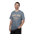 Lunker Junkie Fishing T-Shirt — Vintage Bass Angler Tee – view 8