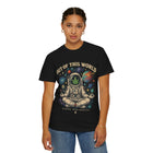 Out Of This World Astronaut T‑Shirt — Retro Space Cannabis Graphic Tee – view 3