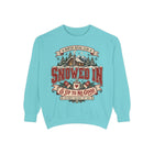 Snowed In & Up to No Good - Cabin Winter Crewneck Sweatshirt – view 14