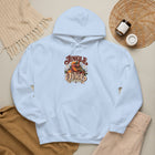 Jingle Juice Hoodie — Festive Holiday Christmas Hoodie with Retro Santa & Cocoa Graphic – view 5