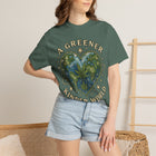 A Greener Kinder World T-Shirt — Earth Heart Graphic Tee – view 9