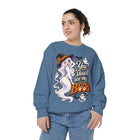 Halloween Ghost Witch Sweatshirt — "You Should See My Boos!" Cozy Graphic Pullover – view 5