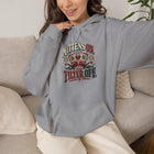 Mittens On, Filter Off - Retro Holiday Graphic Hoodie – view 12