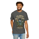 Plants Make a Better Planet T-Shirt — Botanical Graphic Tee ("Kind People Inhale Plants") – view 13