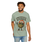 Emotionally Stoned T-Shirt – Funny Cannabis Nug Character Tee – view 13