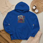 Mittens On, Filter Off - Retro Holiday Graphic Hoodie – view 4