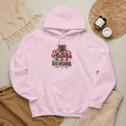 Mistletoe & Bad Decisions Hoodie – Funny Christmas Holiday Sweatshirt – view 3