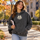 Odd Gear - FCK University - Snow Wash Fleece Oversize Hoodie – view 4