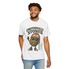 Emotionally Stoned T-Shirt – Funny Cannabis Nug Character Tee – view 11