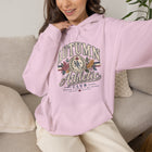 Autumn Athletic Club Hoodie 1— Vintage Fall Leaves Sweatshirt – view 8