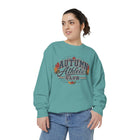 AUTUMN ATHLETIC CLUB BOLD 4 Sweatshirt — Vintage Fall Leaves Crewneck – view 4