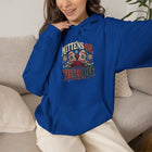 Mittens On, Filter Off - Retro Holiday Graphic Hoodie – view 11