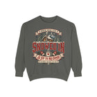 Snowed In & Up to No Good - Cabin Winter Crewneck Sweatshirt – view 3