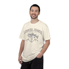 Lunker Junkie Fishing T-Shirt – Vintage Angler Tee – view 4