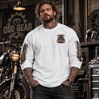 Odd Gear - Heavy Theory - Biker Oversized Unisex Long Sleeve T-Shirt – view 6