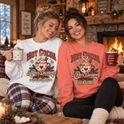 Hot Cocoa & Poor Decisions Sweatshirt - Cozy Winter Social Club Crewneck – view 1
