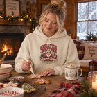 Sweater Weather Holiday Vintage Graphic Hooded Sweatshirt – view 5