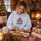 Mistletoe & Bad Decisions Hoodie – Funny Christmas Holiday Sweatshirt – view 4