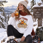 Hot Toddy Energy Sweatshirt — Cozy Winter Cocktail Graphic Crewneck – view 1