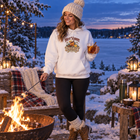Hot Toddy Energy Hoodie – Cozy Winter Tea & Whiskey Graphic Sweatshirt – view 5