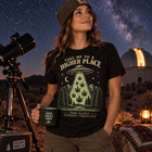 Take Me to a Higher Place - UFO Cannabis Graphic Tee – view 8