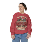 Snowed In & Up to No Good - Cabin Winter Crewneck Sweatshirt – view 26
