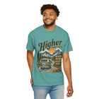 Higher Things Ahead T-Shirt — Vintage VW Camper Road Trip Graphic Tee – view 4