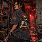 Odd Gear - Plague Doctor - Mineral Wash Boxy Cotton T-Shirt – view 5