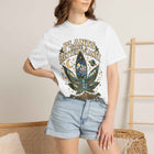 Plants Make a Better Planet T-Shirt — Botanical Graphic Tee ("Kind People Inhale Plants") – view 2