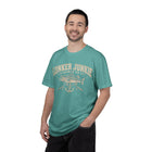 Lunker Junkie Fishing T-Shirt — Vintage Bass Angler Tee – view 9