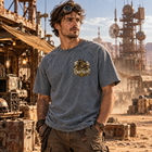 Odd Gear - Properly Contaminated- Unisex Mineral Wash Raw Edge T-Shirt – view 4