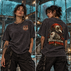 Odd Gear - Plague Doctor - Mineral Wash Boxy Cotton T-Shirt – view 2