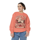 Naughty List Social Club Sweatshirt — Cozy Holiday Graphic Pullover – view 6